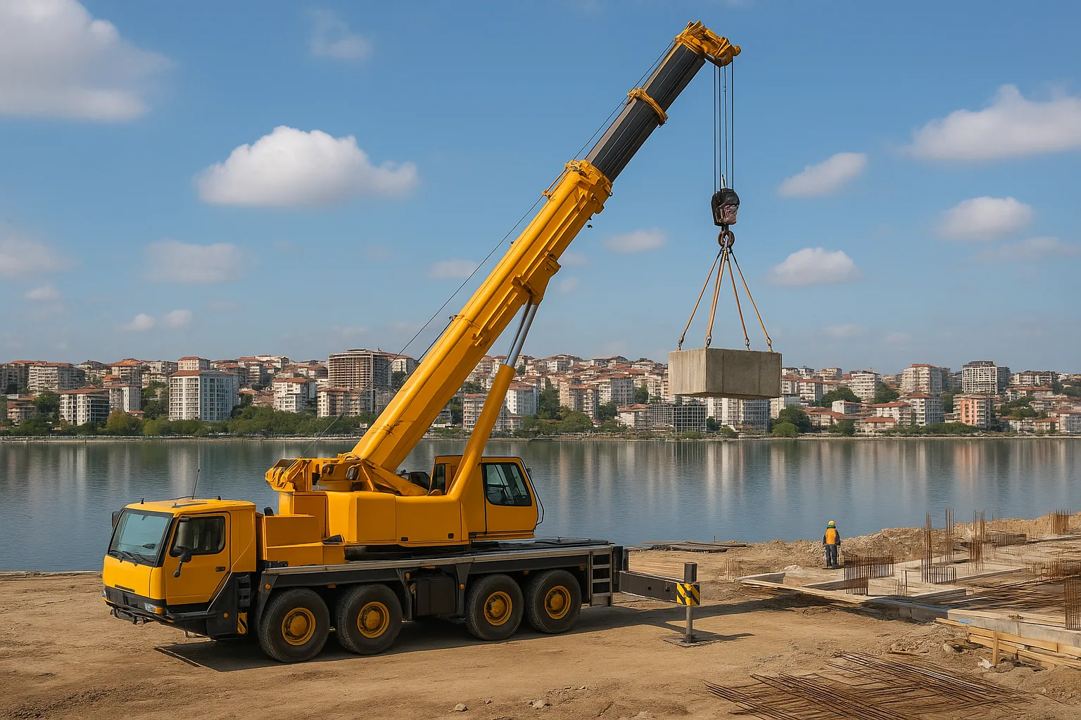 Küçükçekmece'de Vinç Hizmetlerinin Faydaları